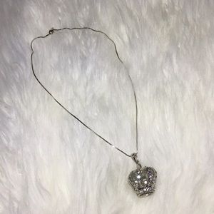 3D crown necklace
